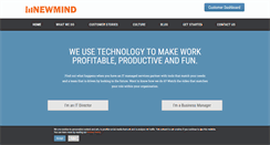 Desktop Screenshot of newmindgroup.com